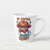 Tasse Latte Pas de café beaucoup grincheux (Droite)