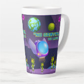 Tasse Latte Pas de gravité pas de limites (Angle droit)