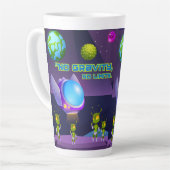 Tasse Latte Pas de gravité pas de limites (Angle gauche)