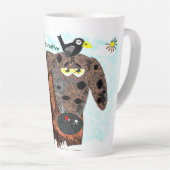 Tasse Latte Pas de l'ennui qui devient créatif (Angle droit)