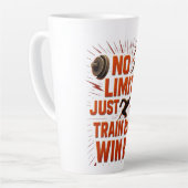 Tasse Latte Pas De Limites Sport Bouteille Train Dur (Angle gauche)