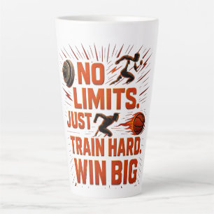 Tasse Latte Pas De Limites Sport Bouteille Train Dur