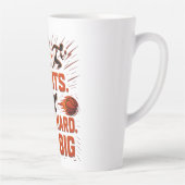 Tasse Latte Pas De Limites Sport Bouteille Train Dur (Droite)