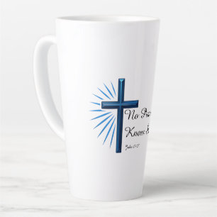 Tasse Latte Pas De Paix. Connaître abandonner Christian