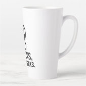 Tasse Latte Pas de pauses juste des cassures (Droite)