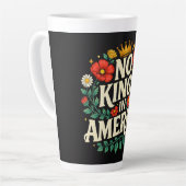 Tasse Latte Pas de rois Amérique (Angle gauche)