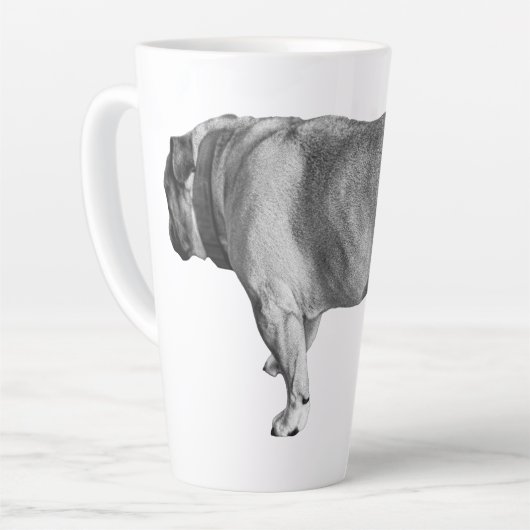 Tasse Latte Pas doux, chaleur matinale (Angle gauche)