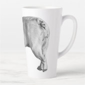 Tasse Latte Pas doux, chaleur matinale (Droite)