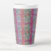 Tasse Latte Pastel Art Abstrait (Devant)