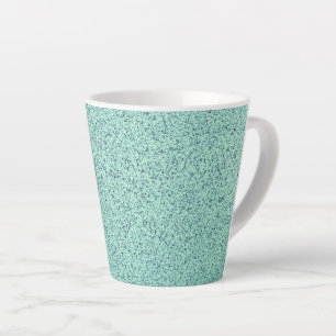 Tasse Latte Pastel Printemps Vert béton texture