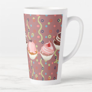 Tasse Latte Pastelitos chocolat motif