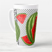 Tasse Latte Pastèque Palestine - Slice (Angle gauche)