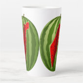 Tasse Latte Pastèque Palestine - Slice (Devant)