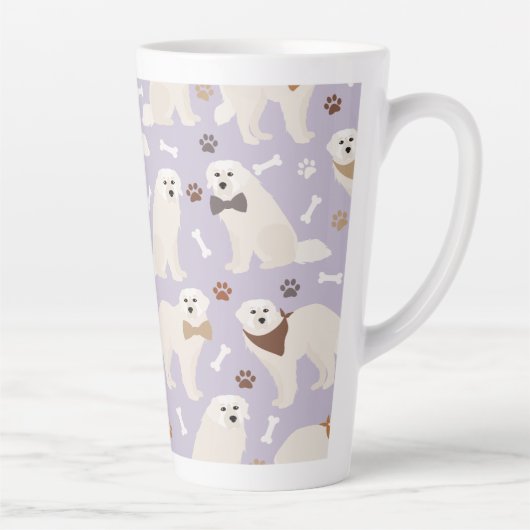 Tasse Latte Pâtes et os des Pyrénées (Droite)