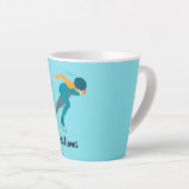 Tasse Latte Patinage de vitesse (Angle droit)