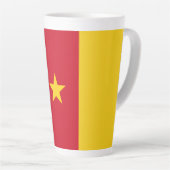 Tasse Latte Patriotic Cameroon (Angle droit)