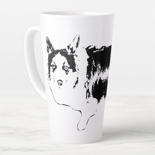 Tasse Latte Patrouille de collations (Angle gauche)