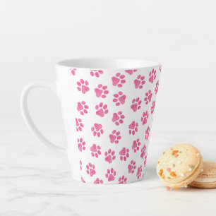 Tasse Latte Patrouilles De Doodle, Paws De Chien, Paws Roses