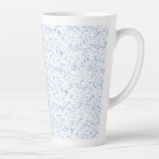 Tasse Latte Patte arrière - plan blanche, répétée, subtile, te (Droite)