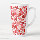 Tasse Latte Patterns de Valentine (Droite)