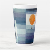 Tasse Latte Paul Klee Abstrait Tree Blue Peinture (Devant)