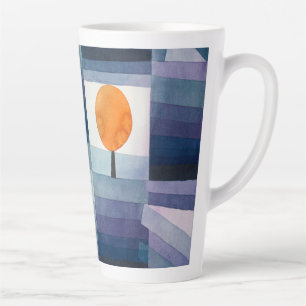 Tasse Latte Paul Klee Abstrait Tree Blue Peinture