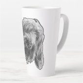 Tasse Latte Pause Douce Spinone (Angle droit)