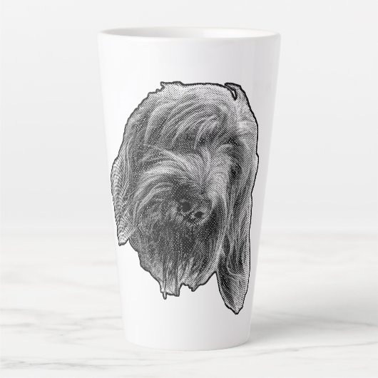 Tasse Latte Pause Douce Spinone (Devant)
