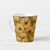 Tasse Latte Pavot jaune (Angle gauche)