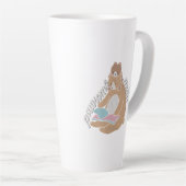 Tasse Latte Pawsome Maman (Angle droit)