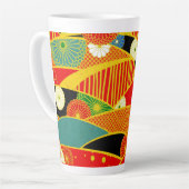 Tasse Latte Paysage magique Abstrait (Angle gauche)