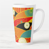 Tasse Latte Paysage magique Abstrait (Droite)