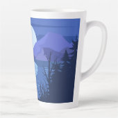 Tasse Latte Paysage naturel (Droite)