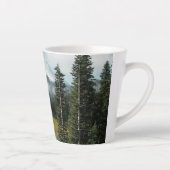 Tasse Latte Paysage pittoresque du Mont Rainier (Droite)