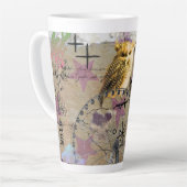 Tasse Latte PC2508 - Chouette d'attractions (Angle gauche)