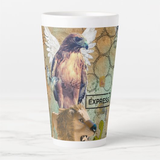 Tasse Latte PC2511 - Angel Hawk (Devant)