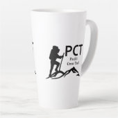 Tasse Latte PCT - Pacific Crest Trail (Angle droit)
