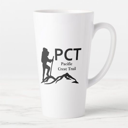 Tasse Latte PCT - Pacific Crest Trail (Droite)