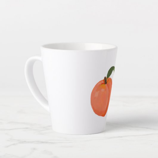 Tasse Latte Peach (Angle gauche)