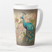 Tasse Latte Peacock (matching journal available) (Angle droit)