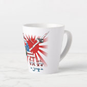 Tasse Latte Pearl Habor 7 décembre 1941 (Angle droit)