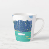 Tasse Latte Pêche à Mapua (Droite)