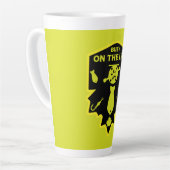 Tasse Latte Pêche au volant Canada (Angle gauche)
