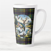 Tasse Latte Pêche, Cerf, Chasse au Canard (Droite)