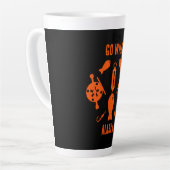 Tasse Latte Pêche saumon Alaska (Angle gauche)