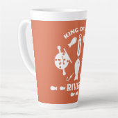 Tasse Latte Pêche saumon Canada (Angle gauche)