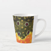 Tasse Latte Pêcheur de truites de Brook, la beauté des pêcheur (Droite)