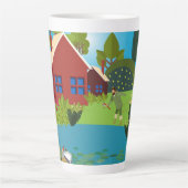 Tasse Latte Pêcheurs (Devant)