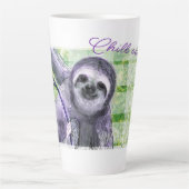 Tasse Latte Peinture à la sorcière de refroidissement (Devant)