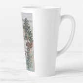 Tasse Latte Peinture à l'encre chinoise traditionnelle (Droite)